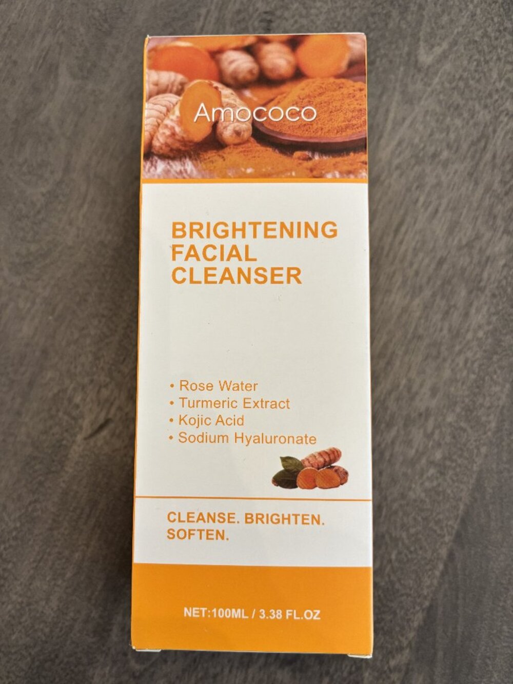 Tumeric & Rose water facial cleanser NEW